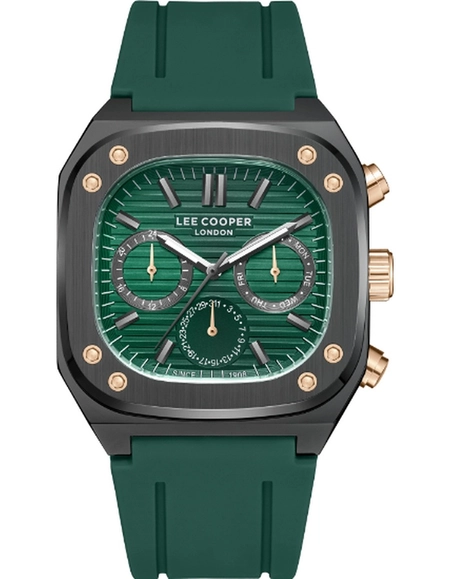 Buy LEE COOPER Men Multi Function Dark Green Dial Watch - LC08022.077