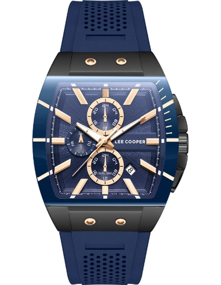 Buy LEE COOPER Men Multi Function Dark Blue Dial Watch - LC08081.099