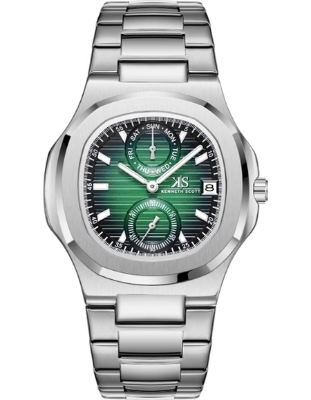 Shop Kenneth Scott Watch for Men's Analog Black Dial Watch Online ...