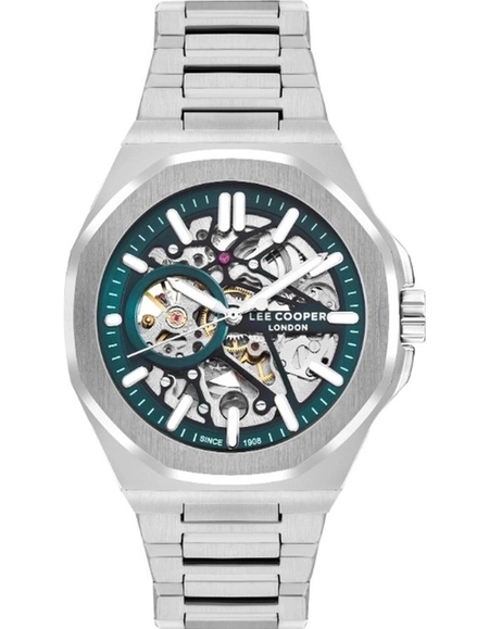 Buy Lee Cooper Men's Blue Dial Automatic Watch - LC07977.370