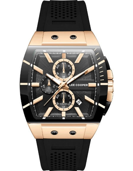 Buy LEE COOPER Men's Multi Function Black Dial Watch - LC08081.451
